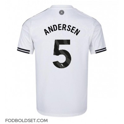 Fulham Joachim Andersen #5 Hjemmebanetrøje 2025-26 Kortærmet Fulham Joachim Andersen #5 Hjemmebanetrøje 2025-26 Kortærmet